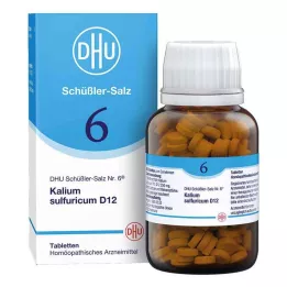 BIOCHEMIE DHU 6 Kalium sulfuricum D 12 tabletter, 420 stk