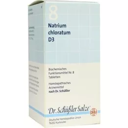 BIOCHEMIE DHU 8 Natrium Chloratum D 3 tabletter, 420 stk