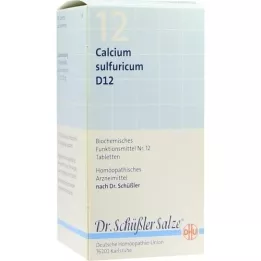 BIOCHEMIE DHU 12 Calcium sulfuricum D 12 tabletter, 420 stk