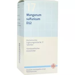 BIOCHEMIE DHU 17 Manganum Sulfuricum D 12 Table., 420 stk