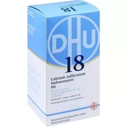 BIOCHEMIE DHU 18 Calcium sulfuratum D 6 tabletter, 420 stk