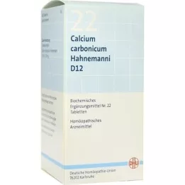 BIOCHEMIE DHU 22 Kalsium Carbonicum D 12 tabletter, 420 stk