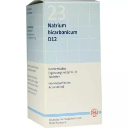 BIOCHEMIE DHU 23 Natrium Bicarbonicum D 12 tabl., 420 stk