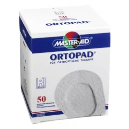 ORTOPAD Regelmessig øyekapasitet gips, 50 stk