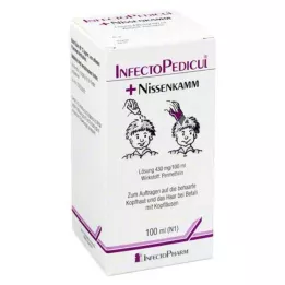INFECTOPEDICUL Løsning + nitkam, 100 ml