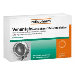 VENENTABS-ratiopharm tabletter med forsinket frigjøring, 50 stk