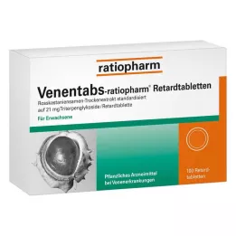 VENENTABS-ratiopharm tabletter med forsinket frigjøring, 100 stk
