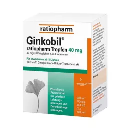 GINKOBIL-ratiopharm dråper 40 mg, 200 ml