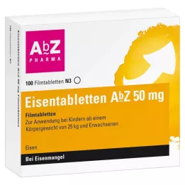 EISENTABLETTEN AbZ 50 mg filmdrasjerte tabletter, 100 stk
