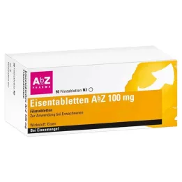 EISENTABLETTEN AbZ 100 mg filmdrasjerte tabletter, 50 stk