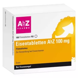EISENTABLETTEN AbZ 100 mg filmdrasjerte tabletter, 100 stk