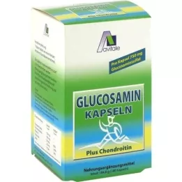 GLUCOSAMIN 750 mg+Chondroitin 100 mg kapsler, 180 stk