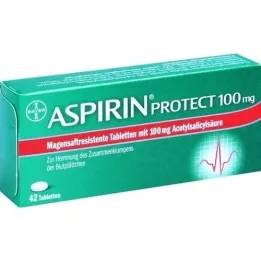 ASPIRIN Beskytt 100 mg gastrointestinale tabletter, 42 stk