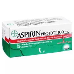 ASPIRIN Protect 100 mg gastroresistente tabletter, 98 stk