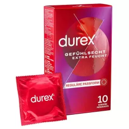 DUREX Føler ekstra fuktige kondomer, 10 stk