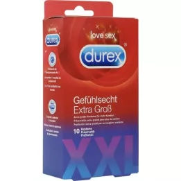 DUREX Sensorisk ekstra Groß Kondomen, 10 stk