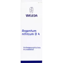 Argentum Nitricum D 4 Fortynning, 20 ml
