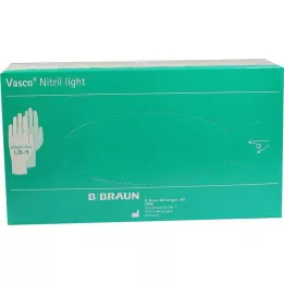 VASCO Nitril Light Investigation Gloves Gr.L, 100 stk