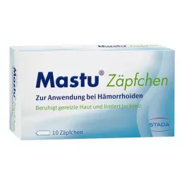 MASTU Stikkpiller Hemorroider, 10 stk