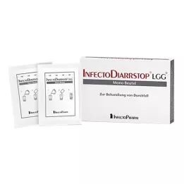 INFECTODIARRSTOP LGG monopulver for tilberedning av suspensjon, 10 stk