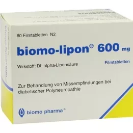 BIOMO-Lipon 600 mg filmbelagte tabletter, 60 stk