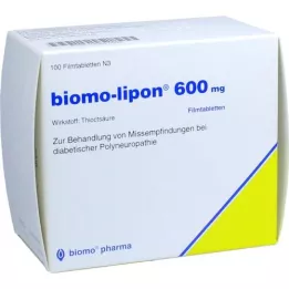 BIOMO-Lipon 600 mg filmbelagte tabletter, 100 stk