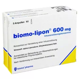 BIOMO-Lipon 600 mg Ampoules, 10 stk