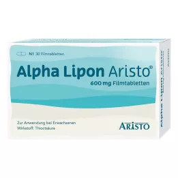 ALPHA LIPON Aristo 600 mg filmdrasjerte tabletter, 30 stk