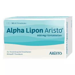 ALPHA LIPON Aristo 600 mg filmdrasjerte tabletter, 60 stk