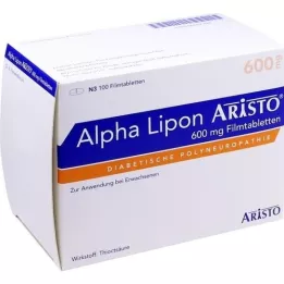 ALPHA LIPON Aristo 600 mg filmbelagte tabletter, 100 stk