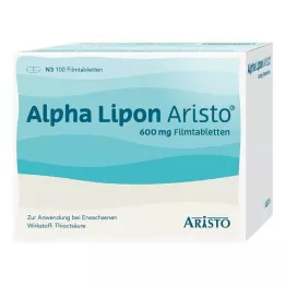 ALPHA LIPON Aristo 600 mg filmdrasjerte tabletter, 100 stk