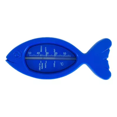 BADETHERMOMETER Fiskeblå, 1 stk BADETHERMOMETER Fiskeblå, 1 stk