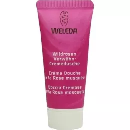 WELEDA Vill rose velvære dusj, 20 ml