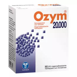 OZYM 20 000 harde kapsler gastro-resistente, 200 stk