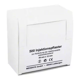 INJEKTIONSPFLASTER 12x38 mm, 500 stk