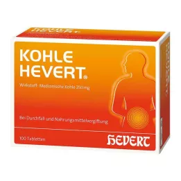 KOHLE Hevert-tabletter, 100 stk
