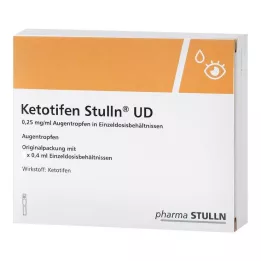 KETOTIFEN Stulln UD Øyedråper enkeltdose pip., 10X0,4 ml