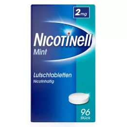 NICOTINELL Pastiller 2 mg mynte, 96 stk