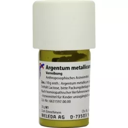 ARGENTUM METALLICUM Praeparatum D 8 Triturasjon, 20 g