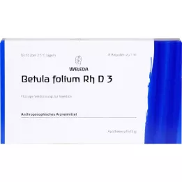 Betula Folium RH D 3 ampuller, 8 stk
