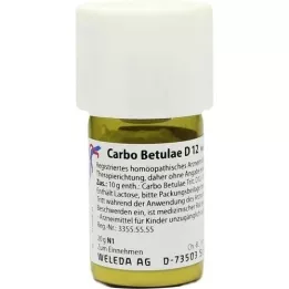 CARBO BETULAE D 12 Triturasjon, 20 g