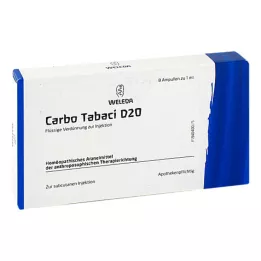 CARBO TABACI D 20 ampularer, 8 timer