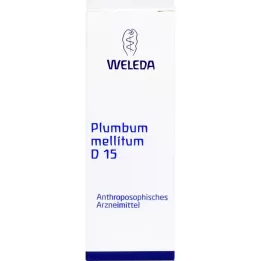 Plumbum mellitum d 15 triturering, 50 g