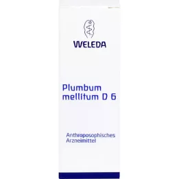 Plumbum mellitum d 6 triturering, 50 g