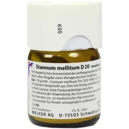 STANNUM MELLITUM D 20 triturasjon, 50 g
