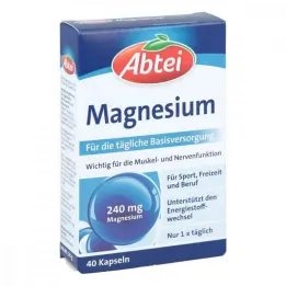 Abbey Magnesium Kapsler (40 stykker)