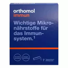 ORTHOMOL Immun Direct Granules Orange, 7 stk