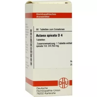 ACTAEA SPIC D 4, 80 stk ACTAEA SPIC D 4, 80 stk