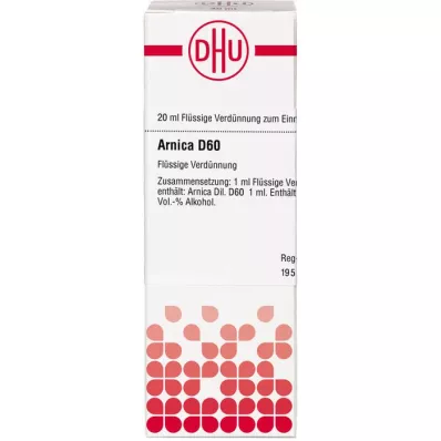 Arnica D60, 20 ml Arnica D60, 20 ml