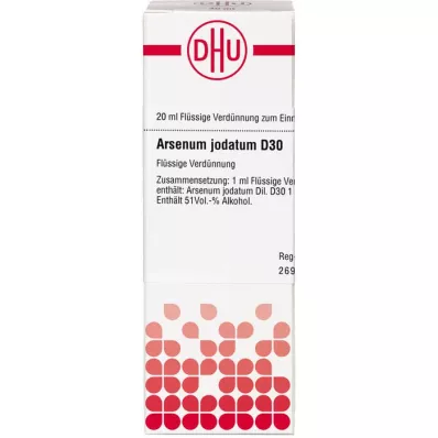 Arsenum Jodat D30, 20 ml Arsenum Jodat D30, 20 ml